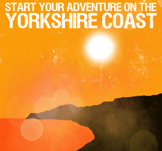 adventure on the Yorkshire Coast gold